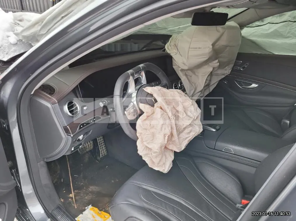 Photo 2 of 30: 2019 Mercedes-Benz S560L 4Matic, VIN KL90A4AFGKZ100060 — Korean insurance auction