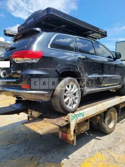 Photo 1 of 18: 2016 Jeep Grand Cherokee, VIN 1C4RJFJM3GC458536 — Korean insurance auction