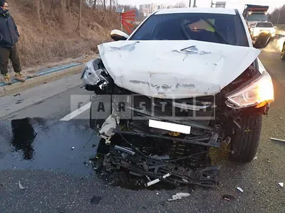 Photo 1 of 18: 2015 Hyundai Santa Fe, VIN KMHSU81UBFU514231 — Korean insurance auction