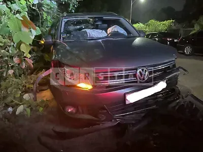 Photo 1 of 2: 2015 Volkswagen Tiguan 2.0 TDI Blue Motion, VIN WVGZZZ5NZFW536192 — Korean insurance auction