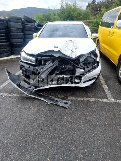 Photo 1 of 10: 2018 BMW 740d xDrive, VIN WBA7C6101JB073839 — Korean insurance auction
