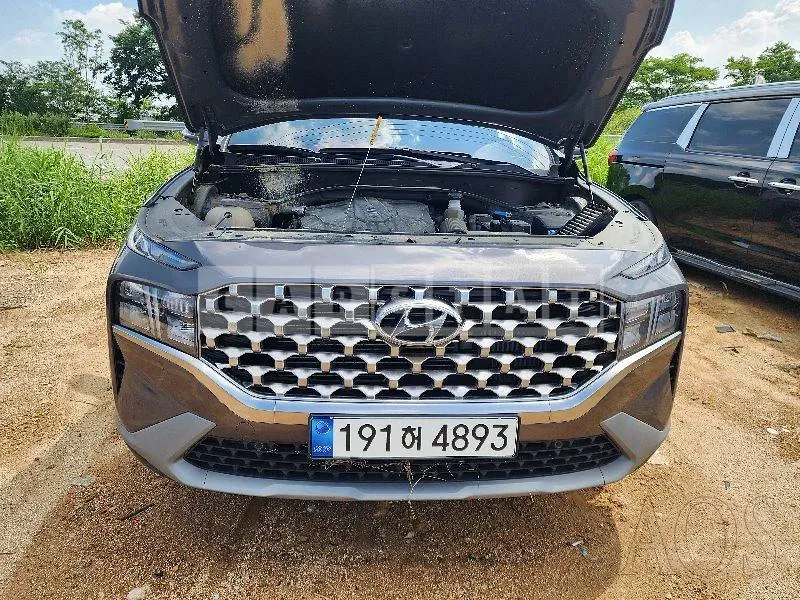 Photo 2 of 13: 2022 Hyundai Santa Fe TM 2.2 4WD, VIN KMHS281HHNU438833 — Korean insurance auction