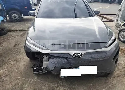 Photo 1 of 37: 2019 Hyundai Kona Electric, VIN KMHK381GFKU013222 — Korean insurance auction