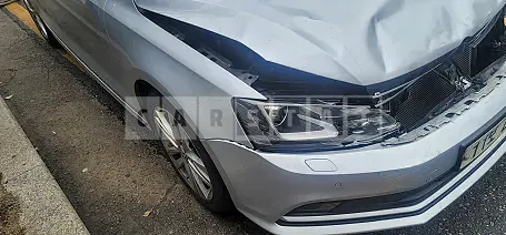 Photo 2 of 12: 2015 Volkswagen Jetta 2.0 TDI BMT Premium, VIN WVWZZZ16ZFM016041 — Korean insurance auction