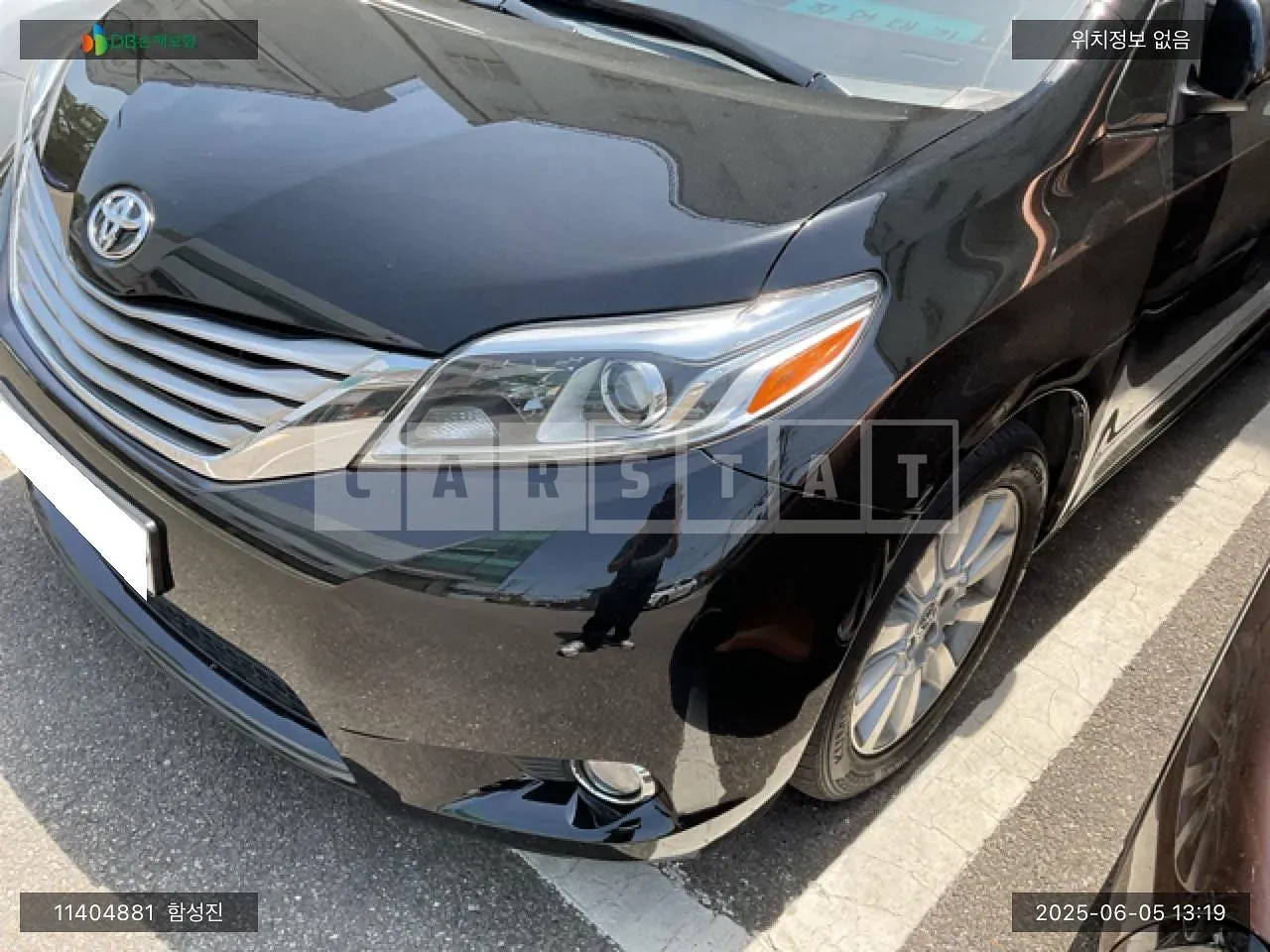 Photo 2 of 13: 2015 Toyota Siena AWD, VIN 5TDDK3DC3FS102867 — Korean insurance auction