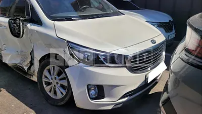 Photo 1 of 21: 2015 Kia Carnival, VIN KNHMF37ABFS078187 — Korean insurance auction