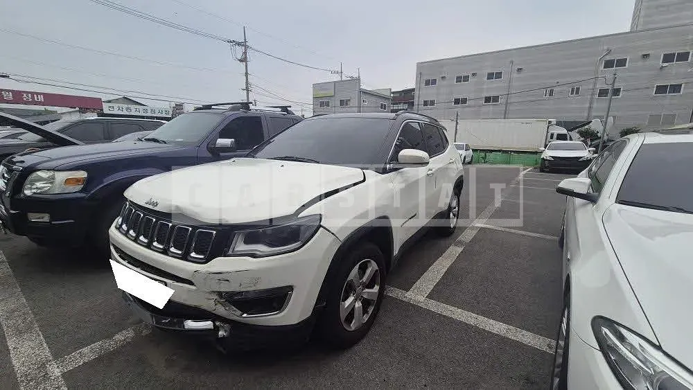 Photo 2 of 27: 2019 Jeep Zip Compass 2.4, VIN 3C4NJDCB4KT628334 — Korean insurance auction