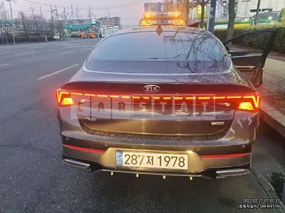 Photo 1 of 30: 2021 Kia K5, VIN KNAG3412BMA099169 — Korean insurance auction