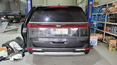 Photo 1 of 24: 2021 Kia Carnival 2.2, VIN KNANB81BBMS055562 — Korean insurance auction