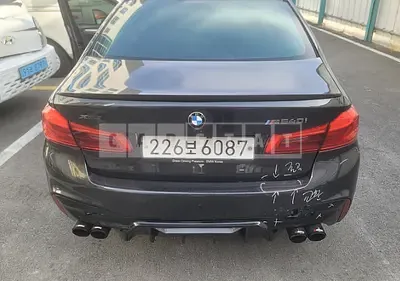 Photo 1 of 5: 2020 BMW 530i M Sport Package, VIN WBAJR5106LCE57114 — Korean insurance auction