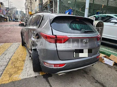 Photo 1 of 10: 2018 Kia Sportage 2.0, VIN KNAPR813BJK492347 — Korean insurance auction
