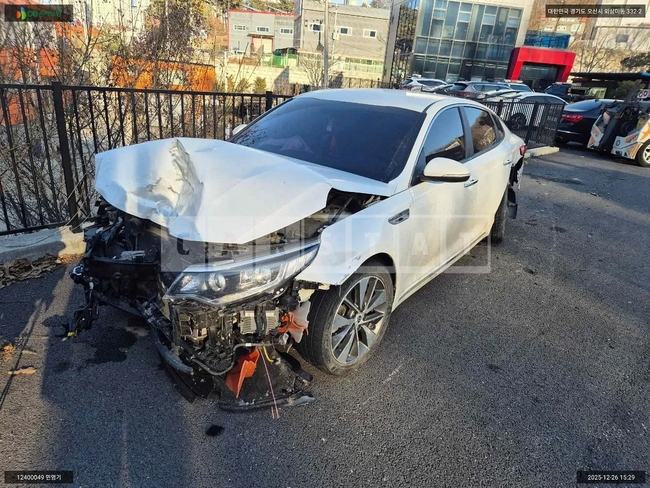 Photo 2 of 14: 2016 Kia K5, VIN KNAGU415GGA056589 — Korean insurance auction