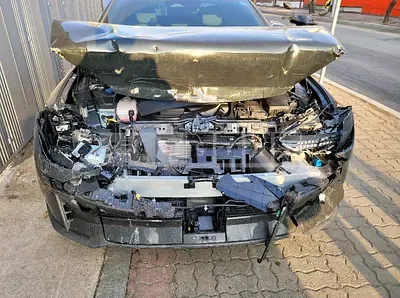 Photo 1 of 17: 2023 Hyundai IONIQ 6, VIN KMHM541CPPA008585 — Korean insurance auction