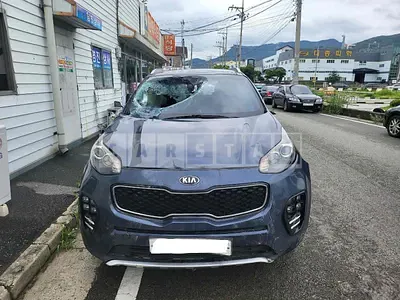 Photo 1 of 20: 2015 Kia Sportage, VIN KNAPN815GGK034389 — Korean insurance auction