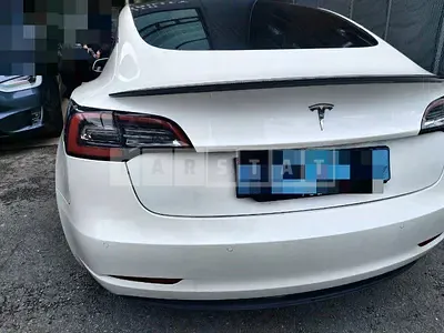 Photo 1 of 34: 2020 Tesla Model 3 Standard Range Plus RWD, VIN 5YJ3E1EAXLF707036 — Korean insurance auction