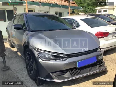Photo 1 of 18: 2022 Kia EV6, VIN KNAC281AFNA024932 — Korean insurance auction