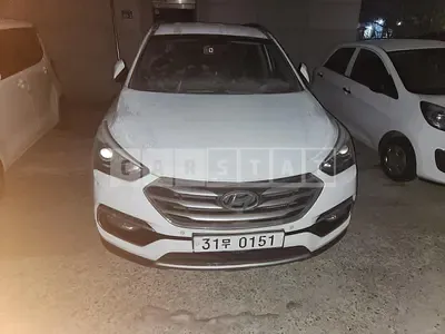 Photo 1 of 6: 2015 Hyundai Santa Fe DM 2.0, VIN KMHSW81UBGU572469 — Korean insurance auction