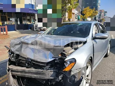 Photo 1 of 8: 2014 Volkswagen Passat 2.0 TDI, VIN 1VWZZZA3ZFC011762 — Korean insurance auction