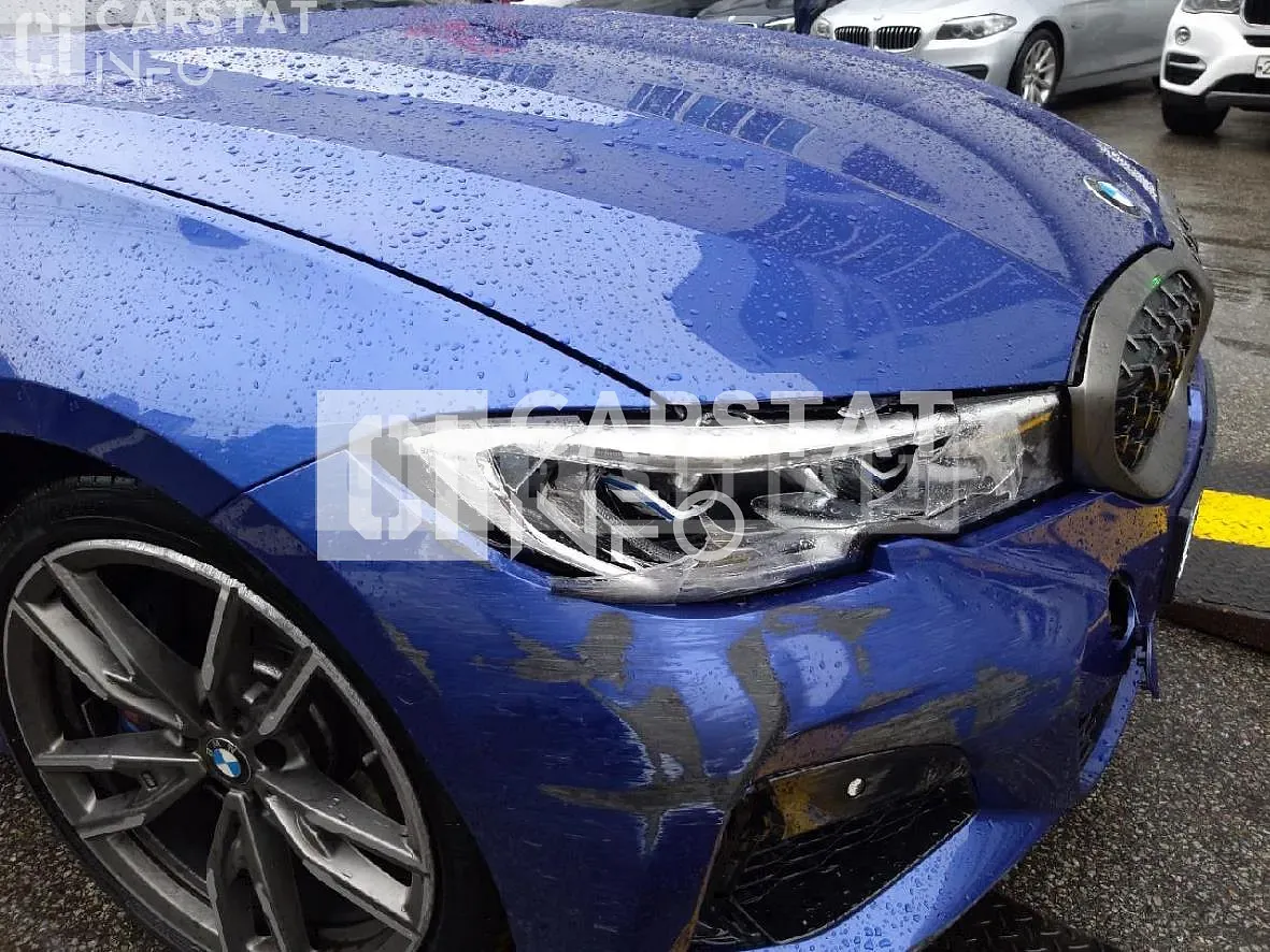 Photo 2 of 20: 2021 BMW M340i, VIN WBA5U7108NFL81079 — Korean insurance auction