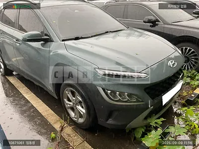 Photo 1 of 6: 2020 Hyundai Kona, VIN KMHK2813GMU688913 — Korean insurance auction