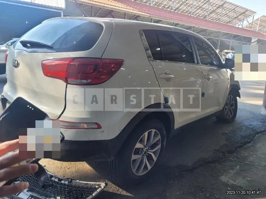 Photo 2 of 10: 2015 Kia Sportage R, VIN KNAPB813BGK816211 — Korean insurance auction