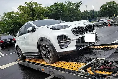 Photo 1 of 7: 2019 Kia Sportage, VIN KNAPN813BKK633314 — Korean insurance auction