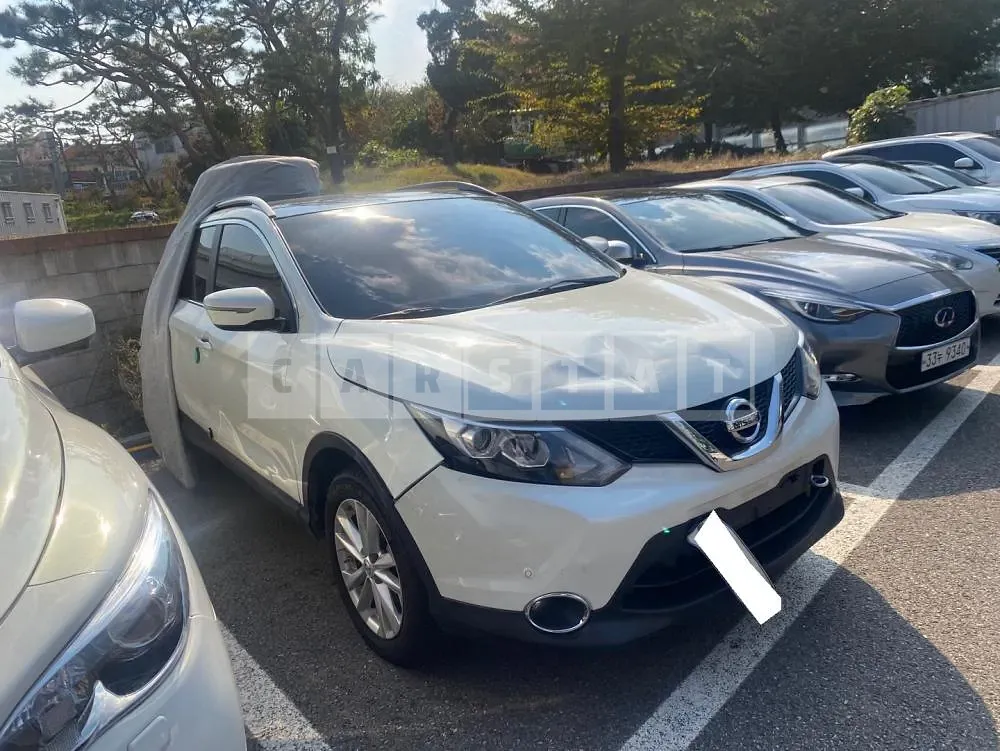 Photo 2 of 10: 2016 Nissan Qashqai, VIN SJNDJ18E1GA486911 — Korean insurance auction