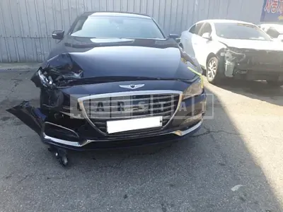 Photo 1 of 20: 2018 Hyundai Genesis /G80, VIN KMHGN41DDJU271109 — Korean insurance auction