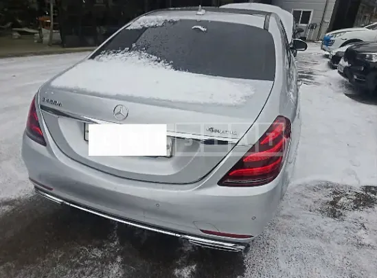 Photo 2 of 7: 2018 Mercedes-Benz S400 d 4Matic L — Korean insurance auction