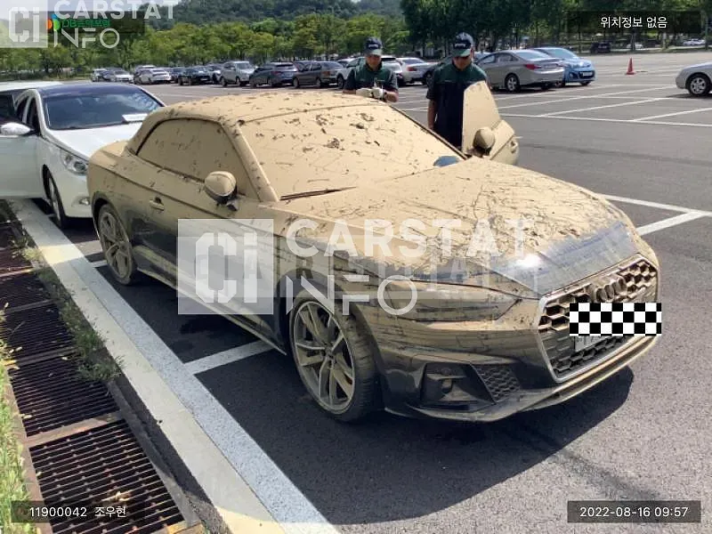 Photo 2 of 10: 2020 Audi A5 45 TFSI quattro Cabriolet, VIN WAUZZZF54LN003637 — Korean insurance auction