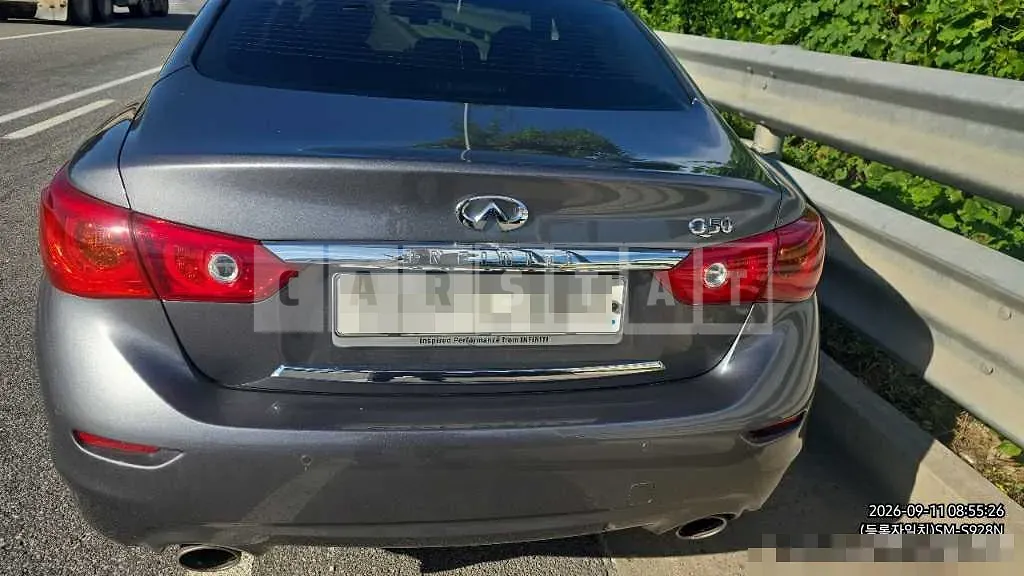 Photo 2 of 12: 2015 Infiniti Q50 2.2d — Korean insurance auction