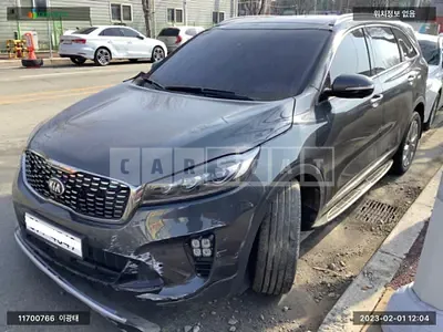 Photo 1 of 10: 2017 Kia Sorento /Sorrento, VIN KNAPH81BDJA422016 — Korean insurance auction