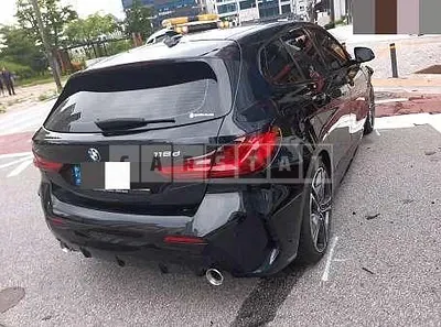 Photo 1 of 15: 2021 BMW 118d, VIN WBA7M9100M7J28464 — Korean insurance auction