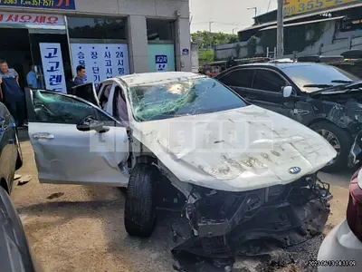 Photo 1 of 22: 2020 Kia K5, VIN KNAG6412BLA017274 — Korean insurance auction