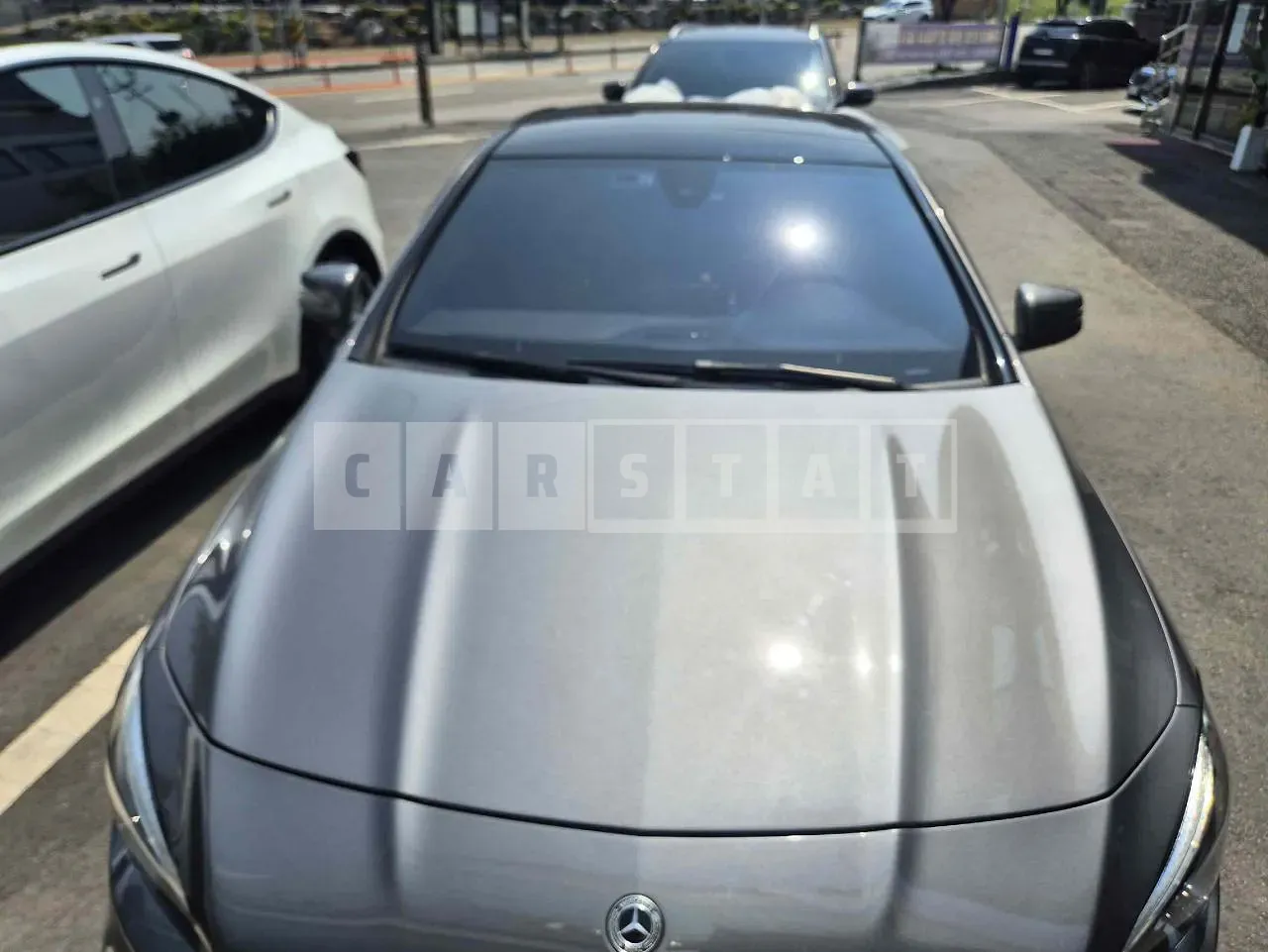 Photo 2 of 56: 2018 Mercedes-Benz CLA 220 AMG Line, VIN WDDSJ4FB9JN610656 — Korean insurance auction