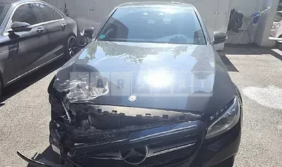 Photo 1 of 25: 2017 Mercedes-Benz C220 d, VIN WDDWF0EBXHR256873 — Korean insurance auction