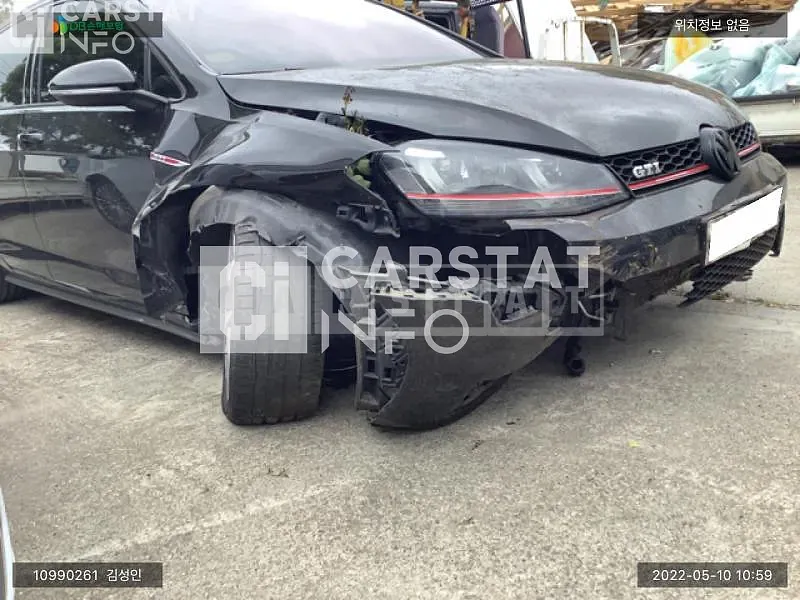 Photo 2 of 12: 2015 Volkswagen Golf GTI, VIN WVWZZZAUZFW337955 — Korean insurance auction