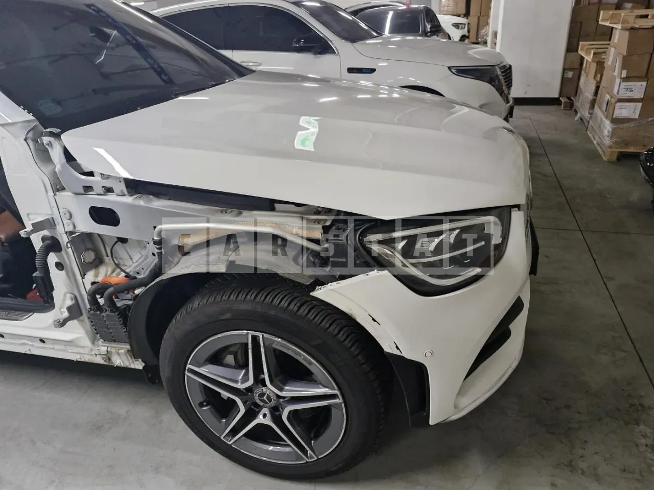 Photo 2 of 33: 2022 Mercedes-Benz GLC300 e, VIN W1N0G5DB2NG088223 — Korean insurance auction