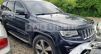 Photo 1 of 14: 2015 Jeep Straw Grand Cherokee, VIN 1C4RJFCMXFC928105 — Korean insurance auction