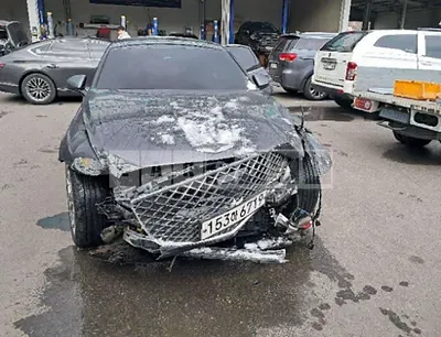 Photo 1 of 26: 2021 Hyundai G80, VIN KMTGB41CBMU047645 — Korean insurance auction