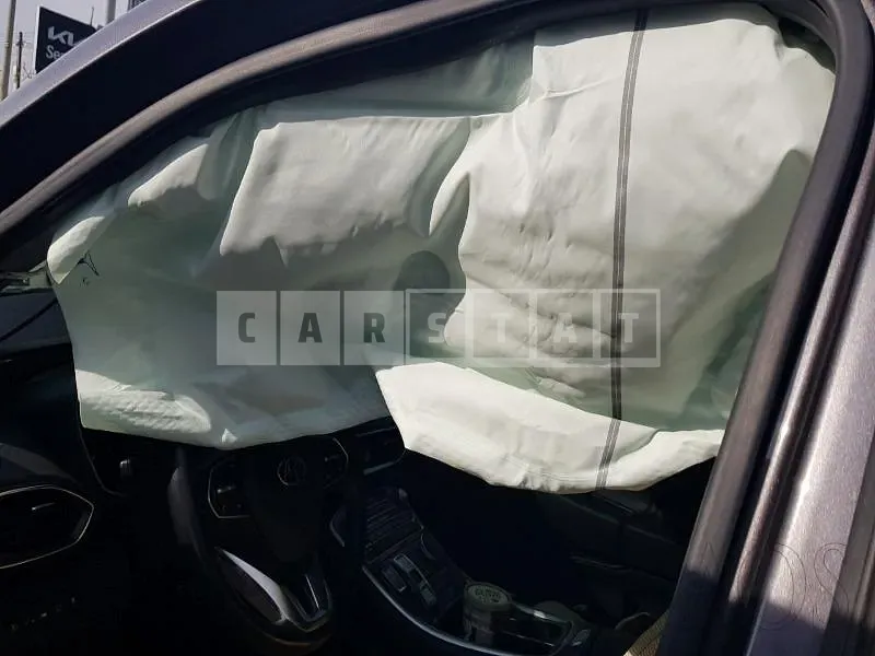 Photo 2 of 8: 2021 Hyundai Santa Fe 2.5, VIN KMHS381LHMU395742 — Korean insurance auction