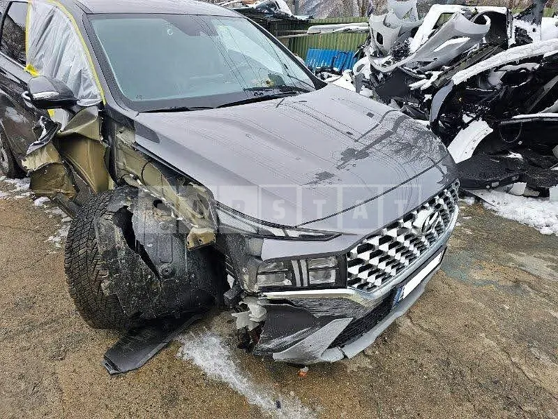Photo 2 of 30: 2021 Hyundai Santa Fe, VIN KMHS281LGMU385254 — Korean insurance auction