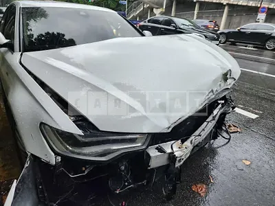 Photo 1 of 27: 2015 Audi A6 50 TFSI quattro, VIN WAUZZZ4G0FN024722 — Korean insurance auction