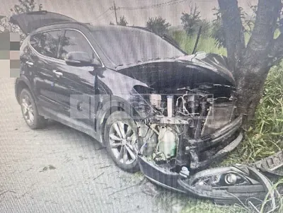 Photo 1 of 6: 2015 Hyundai Santa Fe DM — Korean insurance auction