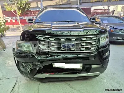 Photo 1 of 7: 2017 Ford Explorer, VIN 1FM5K8F87HGA80360 — Korean insurance auction