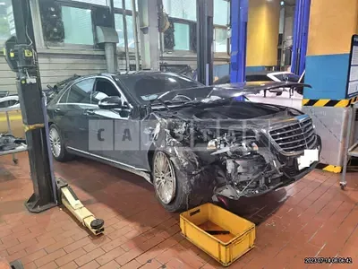 Photo 1 of 26: 2017 Mercedes-Benz S350d 4Matic L, VIN WDDUG3DB5HA317617 — Korean insurance auction