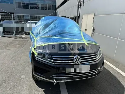 Photo 1 of 8: 2015 Volkswagen Touareg 3.0 TDI Blue Motion — Korean insurance auction