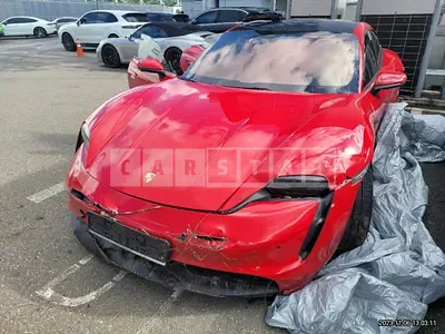 Photo 1 of 64: 2021 Porsche Taycan 4S, VIN WP0AB2Y10MSA44505 — Korean insurance auction