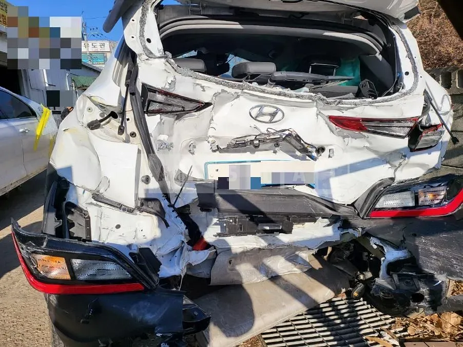Photo 2 of 9: 2022 Hyundai Kona Gasoline 1.6 — Korean insurance auction
