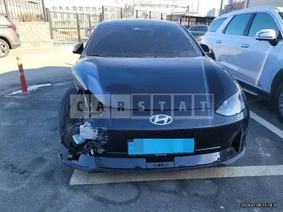 Photo 1 of 16: 2022 Hyundai IONIQ 6 Long Range, VIN KMHM241AFPA001212 — Korean insurance auction